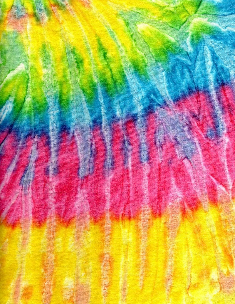 Tie-dye clothing